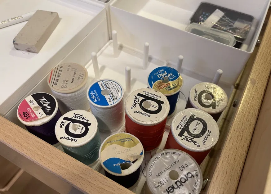 Giá Đỡ Cuộn Chỉ May Gridfinity - Image 3