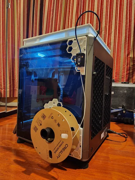 Bộ giá đỡ hông kiểu tổ ong cho Creality K1 Max - Image 1