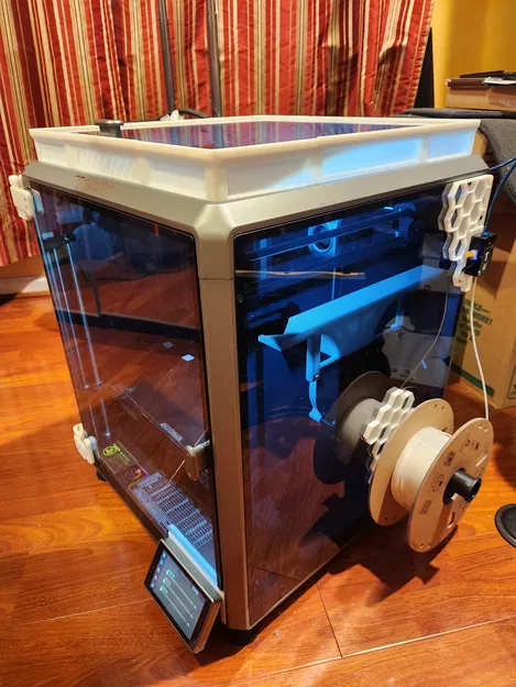 Bộ giá đỡ hông kiểu tổ ong cho Creality K1 Max - Image 2