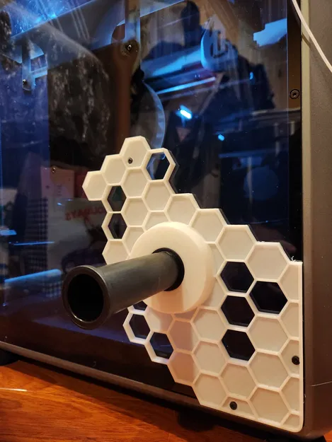 Bộ giá đỡ hông kiểu tổ ong cho Creality K1 Max - Image 4