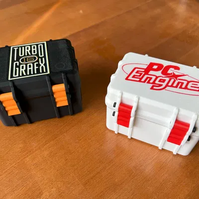 Hộp đựng thẻ PC Engine TurboGrafx HuCARD/TurboChip & Atari Lynx