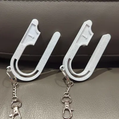 Dụng Cụ Mở Chốt Khóa Dây An Toàn Xe Hơi