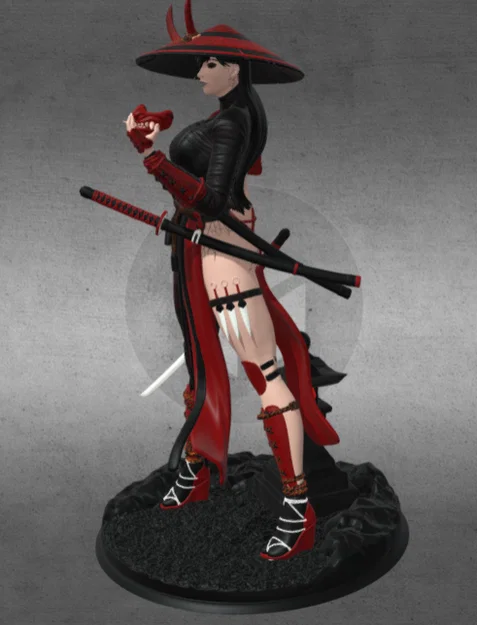 Mô hình Samurai Girl rip bởi mcka3ax40 - Image 2