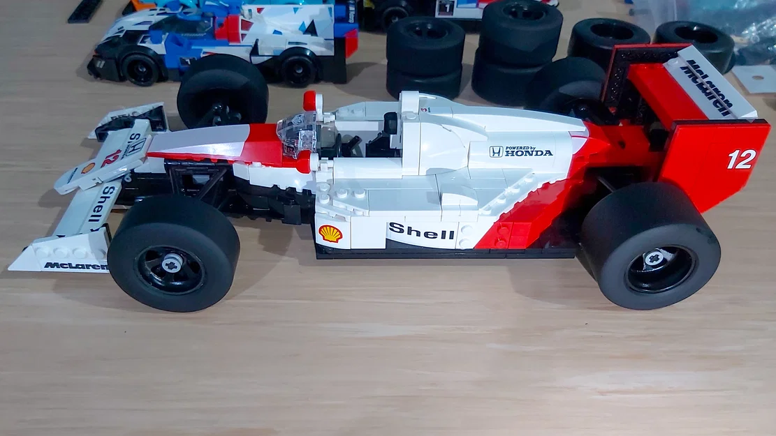 Bánh Xe Tùy Chỉnh Cho Lego Icon 10330 McLaren MP4/4 (Đã tải lên Ver.2) - Image 1