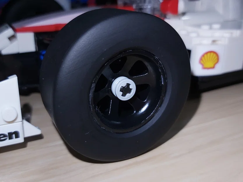 Bánh Xe Tùy Chỉnh Cho Lego Icon 10330 McLaren MP4/4 (Đã tải lên Ver.2) - Image 3