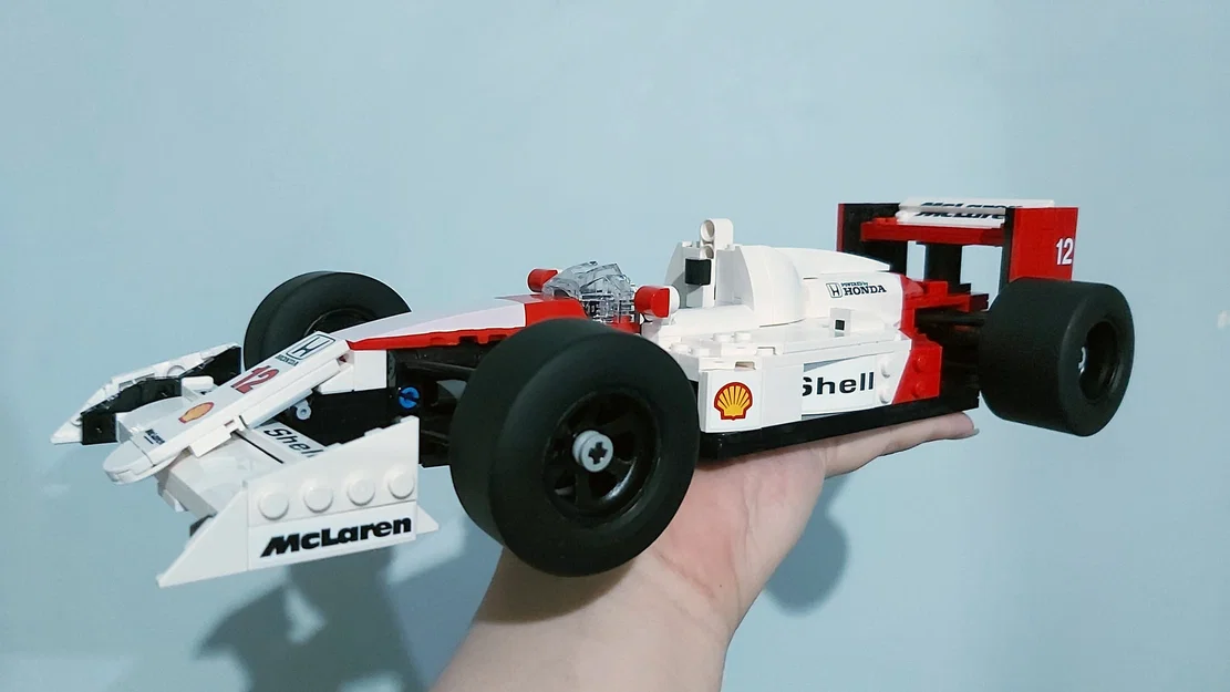 Bánh Xe Tùy Chỉnh Cho Lego Icon 10330 McLaren MP4/4 (Đã tải lên Ver.2) - Image 6