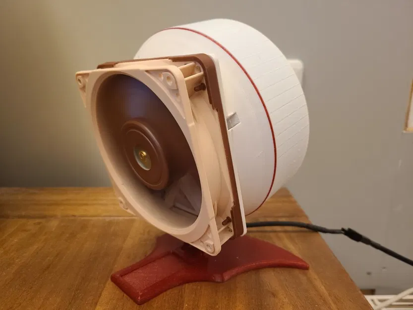 Quạt Bàn Noctua 120mm Lưu Lượng Dòng Chảy (Laminar Flow) Hướng Xa (>2.5m) - Image 11