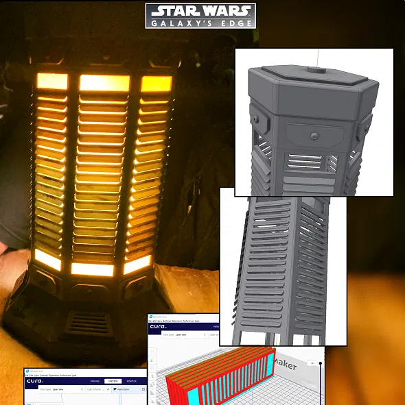 Đèn Star Wars: từ Rise of the Resistance - Galaxys Edge - Image 1