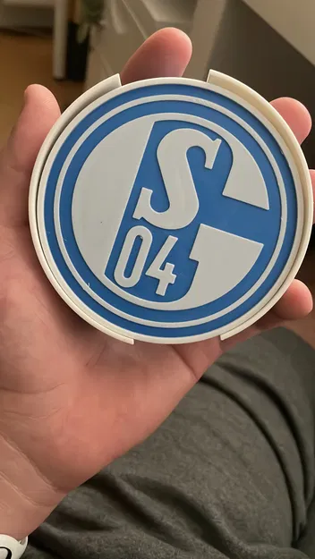 Bộ Đế Lót Ly Schalke 04 Có Kệ Đựng - Image 2