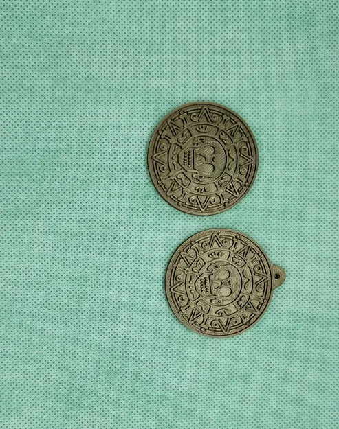 Chân ĐếTiềnXuMặtDâyChuyềnCướpBiểnAztec - Image 3