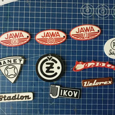 Móc Khóa Xe Máy JAWA ČZ MANET Kiểu Cũ