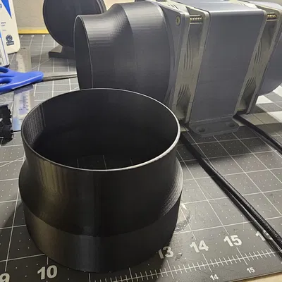 Adapter Chuyển Đổi Hệ Thống Thông Gió P1S X1C Từ 120mm Sang 100mm