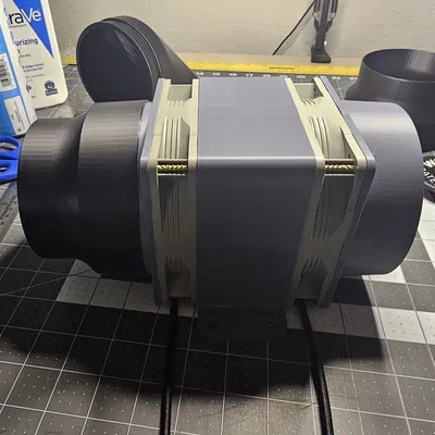 Adapter Chuyển Đổi Hệ Thống Thông Gió P1S X1C Từ 120mm Sang 100mm