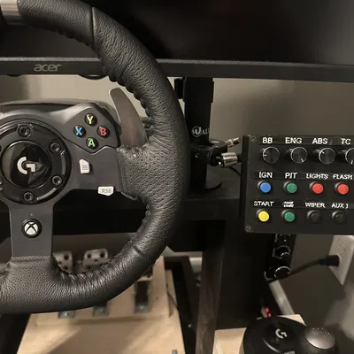 Hộp Nút Racing Sim