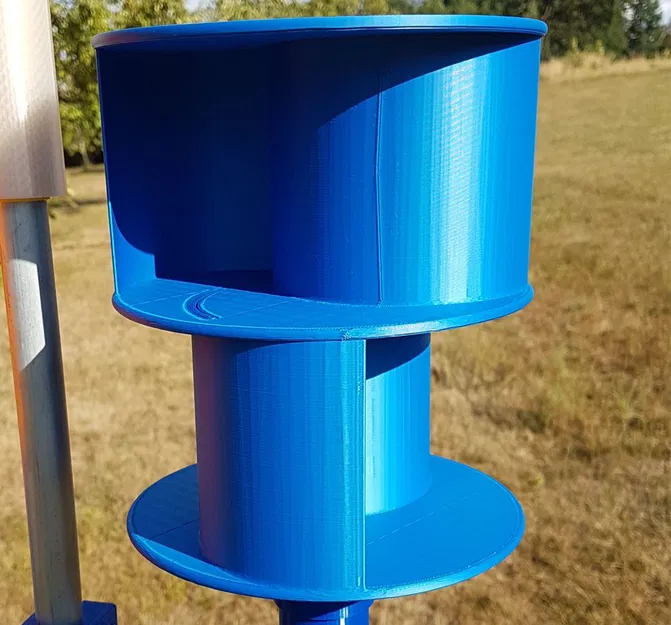 Biến thể Turbine Gió Trục Đứng Savonius - Image 2