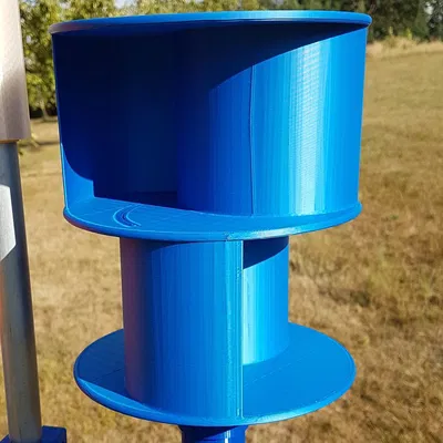 Biến thể Turbine Gió Trục Đứng Savonius