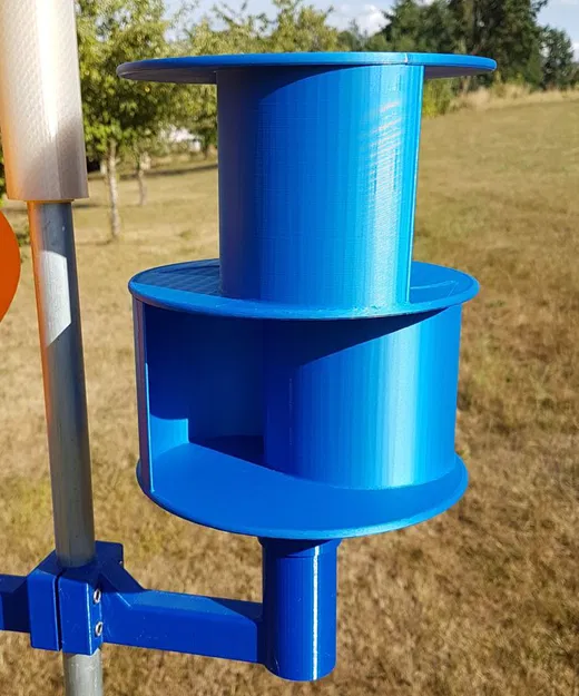 Biến thể Turbine Gió Trục Đứng Savonius - Image 3