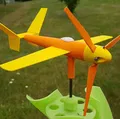 Mô hình Cối xay gió mini hình máy bay - Thumbnail 1