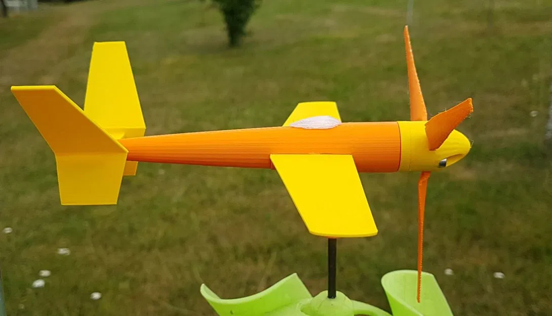 Mô hình Cối xay gió mini hình máy bay - Image 2