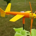Mô hình Cối xay gió mini hình máy bay - Thumbnail 5