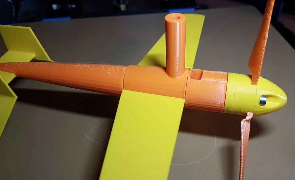 Mô hình Cối xay gió mini hình máy bay - Image 6