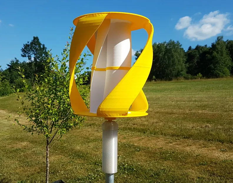 Turbine Gió Darrieus Savonius Phiên Bản 2 Remix - Image 1