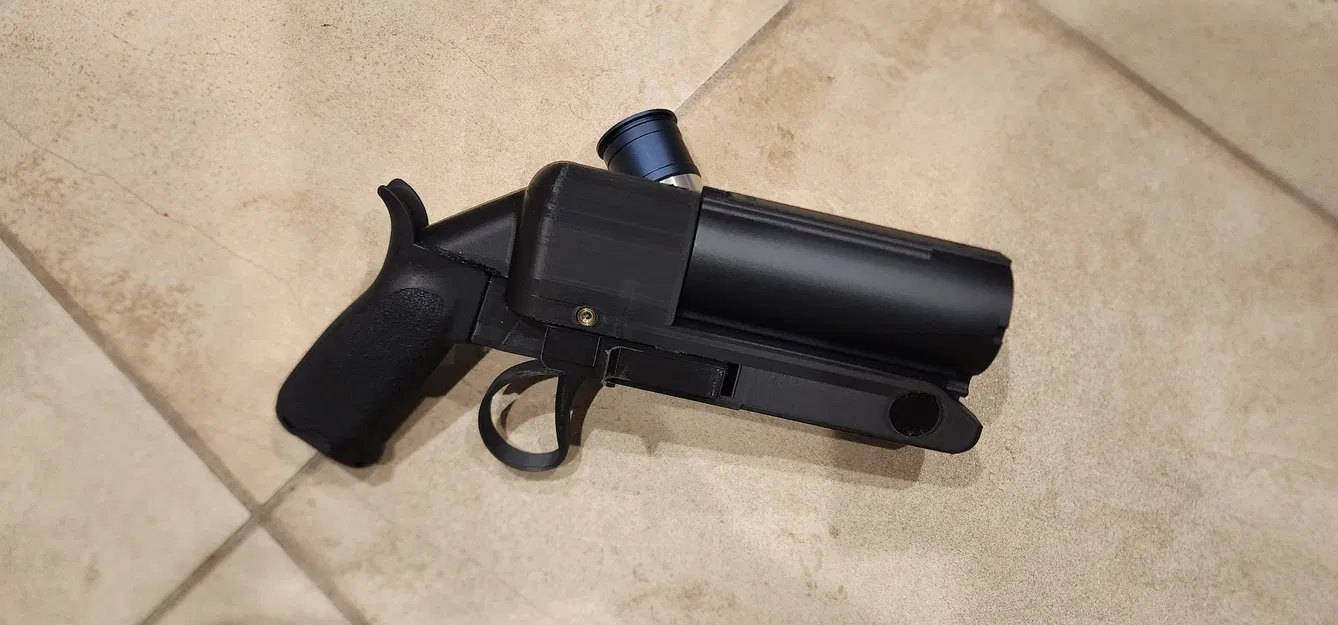 Ống phóng lựu đơn nòng Airsoft 40mm Libra - Image 2