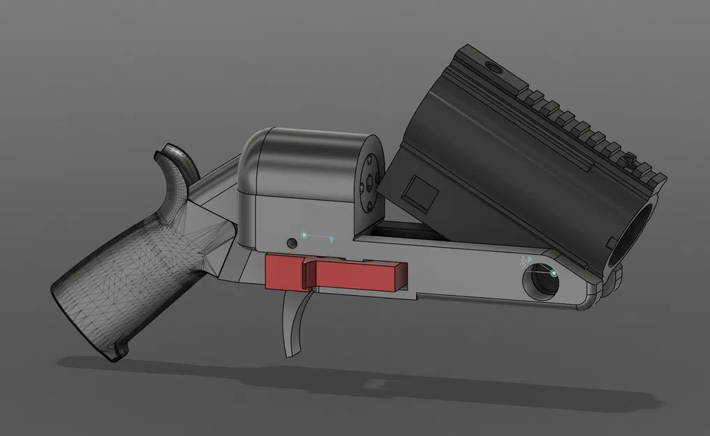 Ống phóng lựu đơn nòng Airsoft 40mm Libra - Image 3