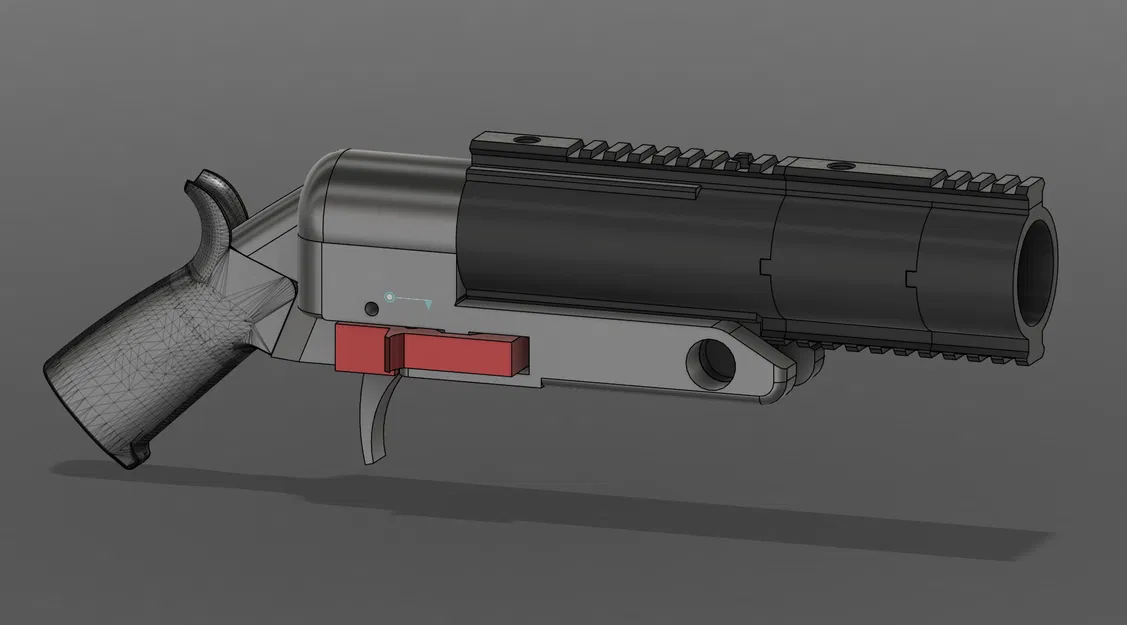 Ống phóng lựu đơn nòng Airsoft 40mm Libra - Image 4