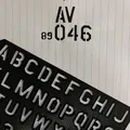 Stencil Font Chữ Không Quân Hoa Kỳ (USAF) - Thumbnail 2