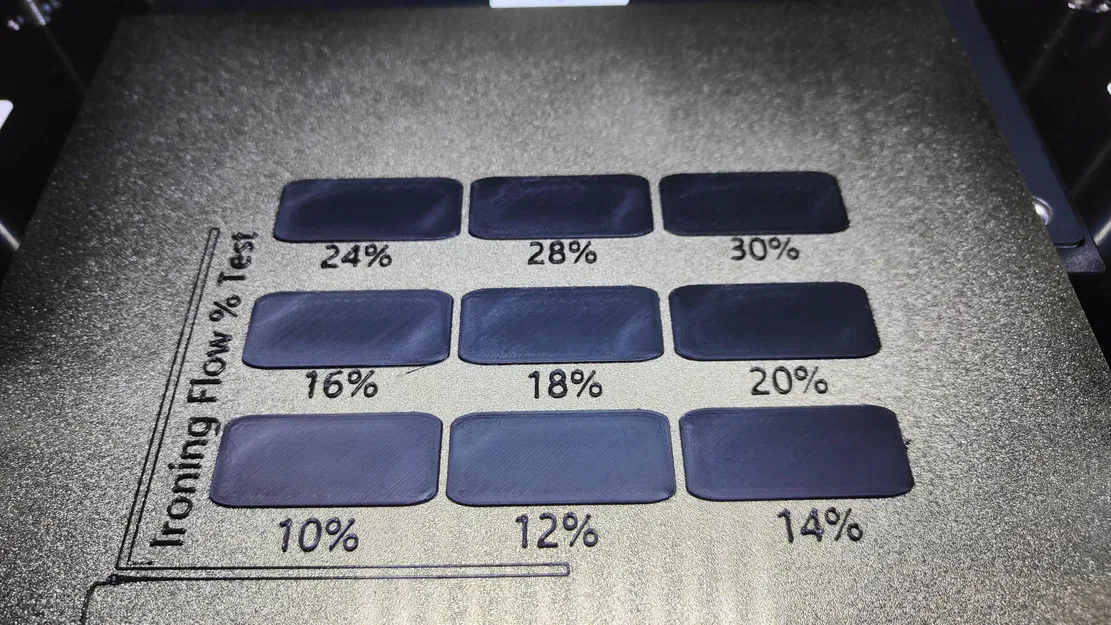 Test Căn Chỉnh Ironing - Flow/Tốc Độ/Khoảng Cách Đường In - Image 1