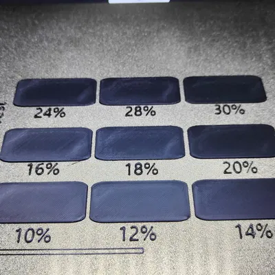 Test Căn Chỉnh Ironing - Flow/Tốc Độ/Khoảng Cách Đường In