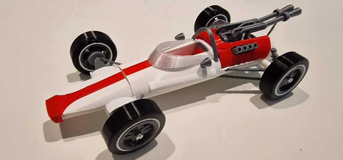 Mô hình Ford Lotus 34 năm 1964 tỉ lệ 1:24 của Ed van der Heijden - Image 2