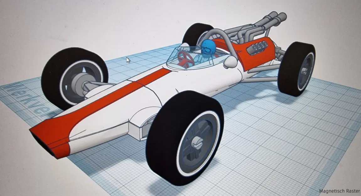 Mô hình Ford Lotus 34 năm 1964 tỉ lệ 1:24 của Ed van der Heijden - Image 3