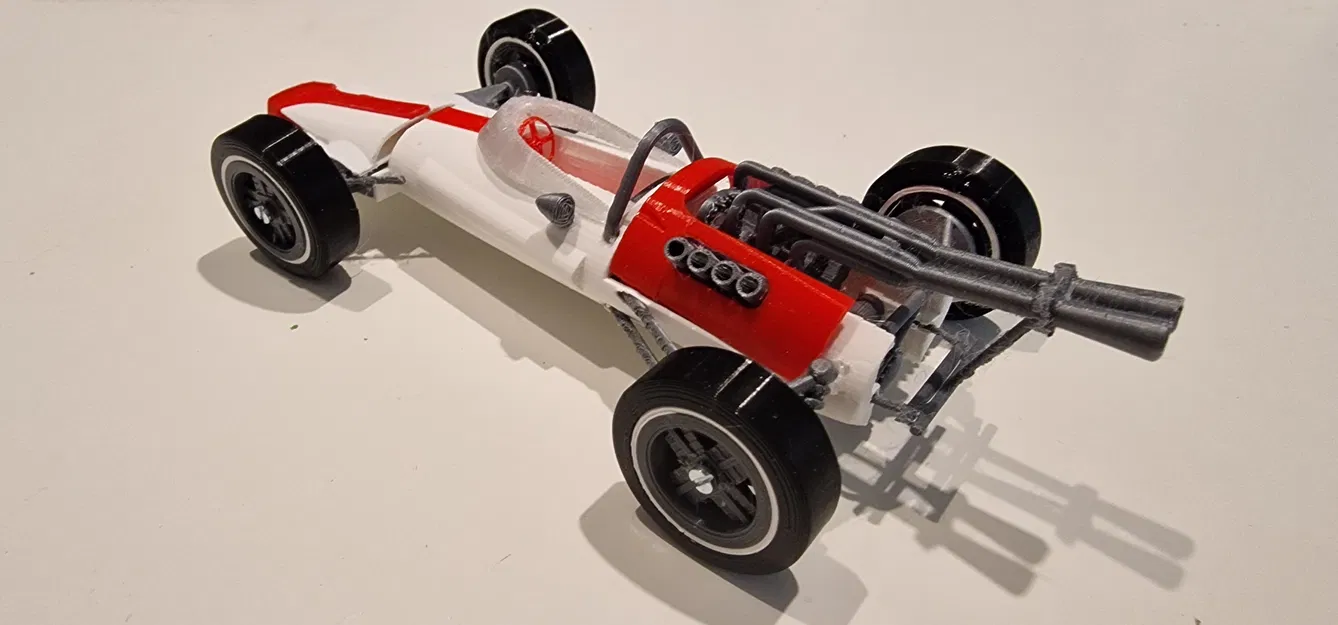 Mô hình Ford Lotus 34 năm 1964 tỉ lệ 1:24 của Ed van der Heijden - Image 5