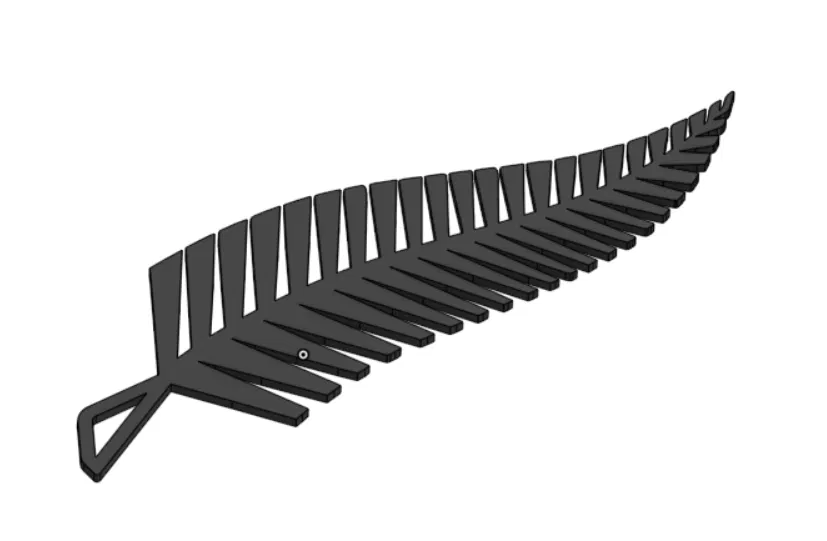 Mặt dây chuyền logo All Blacks - Image 1