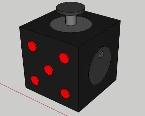 Fidget Cube - Mẫu In 3D - Image 1