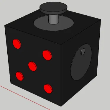 Fidget Cube - Mẫu In 3D