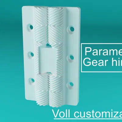 Bản lề Bánh răng Tùy chỉnh Theo Tham số