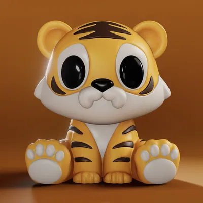 Mô Hình Hổ Con Tony Dễ Thương