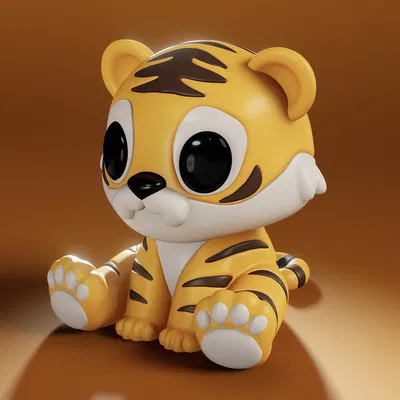 Mô Hình Hổ Con Tony Dễ Thương