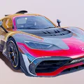 Xe Mercedes-AMG Project One 2022 bởi mcka3ax40 - Thumbnail 1