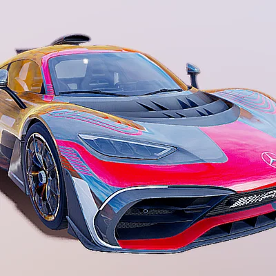Xe Mercedes-AMG Project One 2022 bởi mcka3ax40