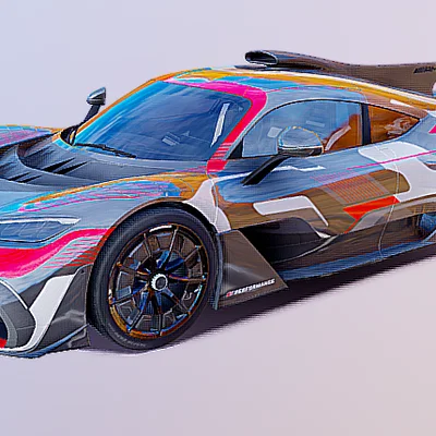 Xe Mercedes-AMG Project One 2022 bởi mcka3ax40
