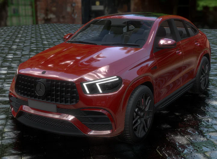 Mô Hình Xe Mercedes AMG GLE 63 Coupe 2022 rip by mcka3ax40 - Image 1