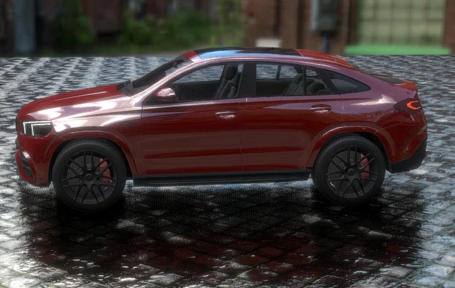 Mô Hình Xe Mercedes AMG GLE 63 Coupe 2022 rip by mcka3ax40 - Image 2