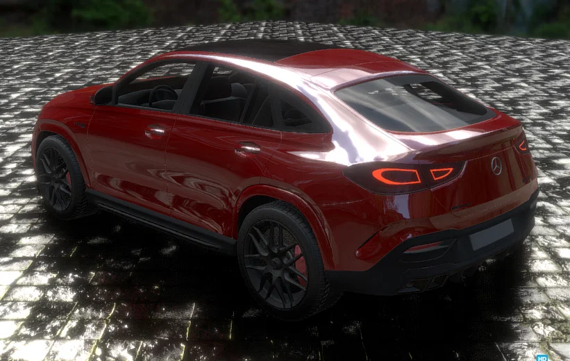 Mô Hình Xe Mercedes AMG GLE 63 Coupe 2022 rip by mcka3ax40 - Image 3