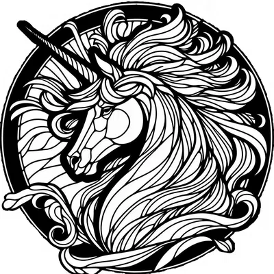 Tranh treo tường - Kỳ lân 1