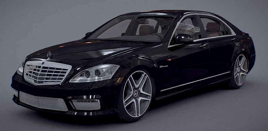 Xe Mercedes Benz S Class rip bởi mcka3ax40 - Image 1