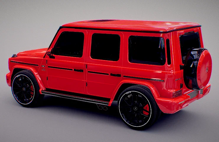Xe Mô Hình Mercedes-Benz G63 AMG RIP bởi mcka3ax40 - Image 2